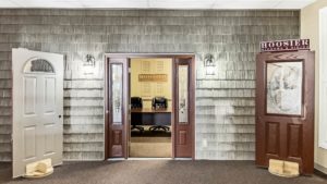 Hoosier Windows Front Door Display